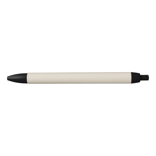 Noir Stylo à encre noire blanc os (Devant)