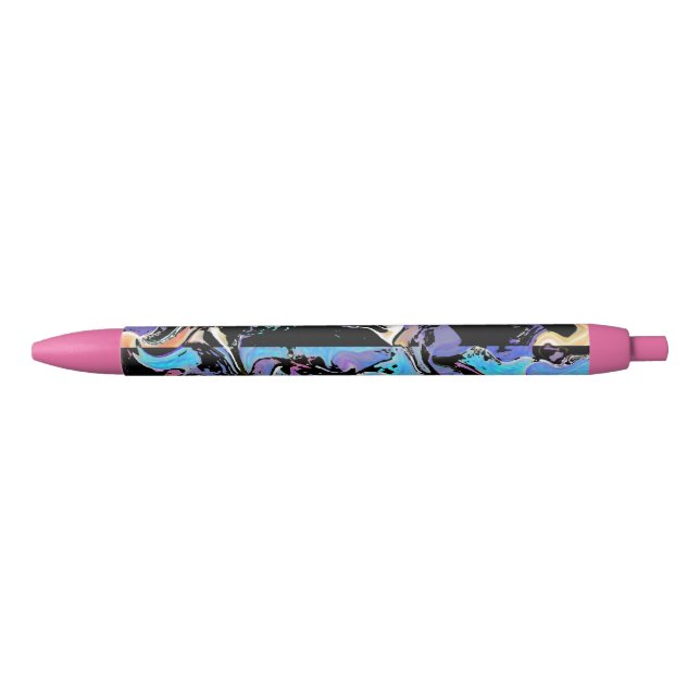 Noir Stylo à encre noire laid à voir (Devant)