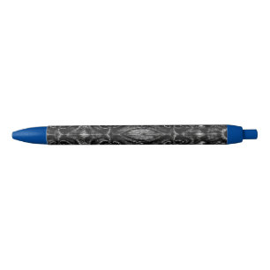 Noir Stylo à encre noire Mandala