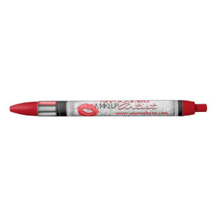 Noir Stylo à encre noire personnalisé