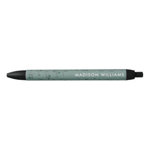 Noir Stylo à encre noire promotionnel personnalisé