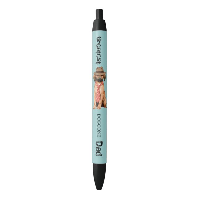 Noir Stylo à encre noire Redbone Papa (devant Vertical)
