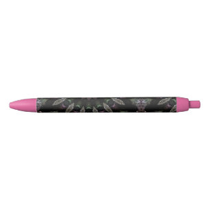 Noir Stylo à encre noire Theo