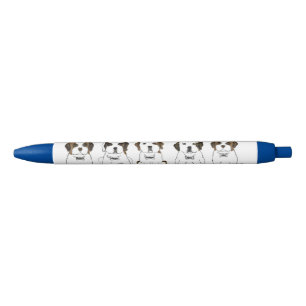 Noir Stylo à marionnettes St. Bernard pour enfants d'