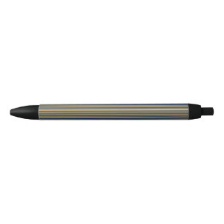 Noir Stylo à rayures
