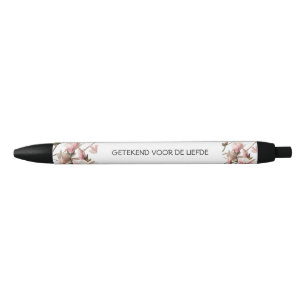 Noir Stylo à touffes getuigen Magnolia botanische brui