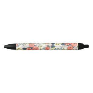 Noir Stylo assez floral de jardin de Ranunculus