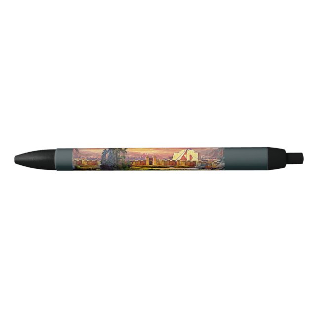 Noir stylo assyrien (Devant)
