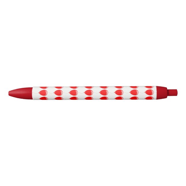 Noir Stylo Avec Ballons Rouges (Devant)