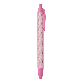 Noir Stylo cadeau de bureau de l'école du flamant rose
