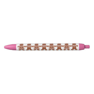 Noir Stylo cadeau pain d'épice de Noël