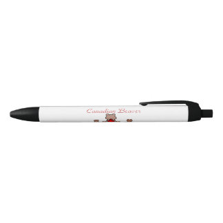 Noir Stylo castor canadien