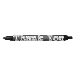 Noir Stylo Chalboard Merci