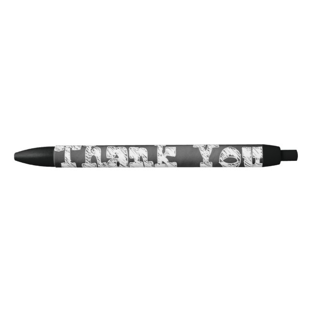Noir Stylo Chalboard Merci (Devant)