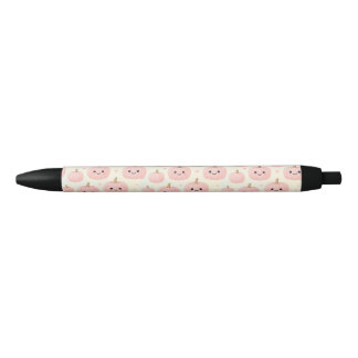 Noir Stylo Citrouille Kawaii - Cute Automne
