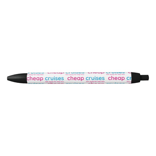 Noir Stylo Croisières pas chers (Devant)