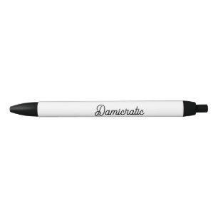 Noir Stylo Damicratique