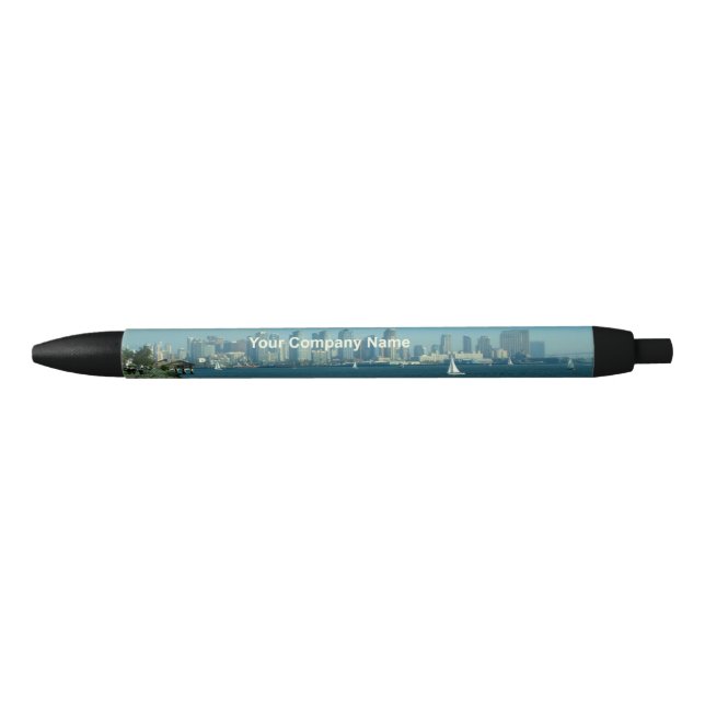 Noir Stylo de baie de San Diego (Devant)