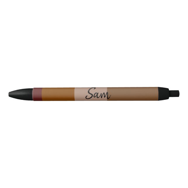 Noir Stylo de bureau et stylo scolaire (Devant)