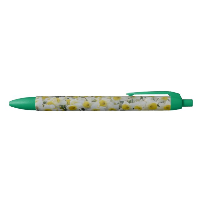 Noir Stylo de champ de jonquilles blanches (Haut)