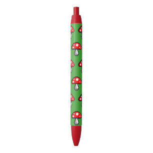 Noir Stylo de champignon de pixel