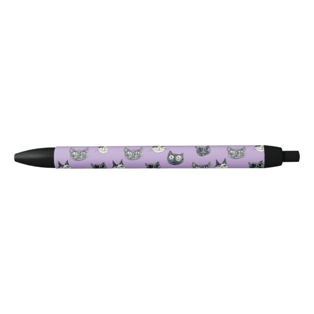 Noir stylo de chats (Devant)