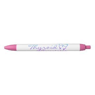 Noir Stylo de conscience thyroïde