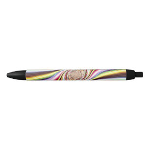 Noir Stylo de distorsion
