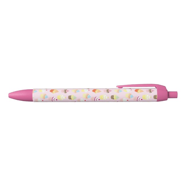 Noir Stylo de fête de cupcake #2 (Haut)