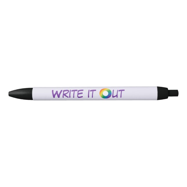 Noir Stylo de fierté (Devant)