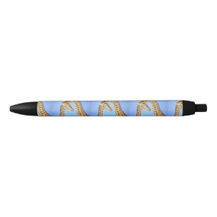 Noir stylo de girafe