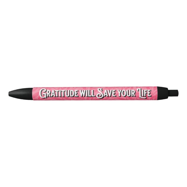 Noir Stylo De Gratitude (Rose) (Devant)