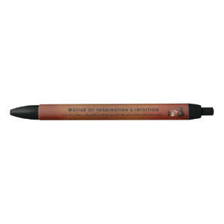 Noir Stylo de l'écrivain d'imagination et d'intuition