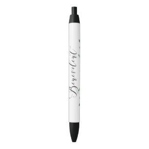 Noir Stylo de logo BB