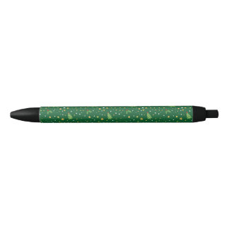 Noir Stylo de Noël pour la planification
