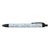 Stylo de nom de garçon personnalisé avec requins