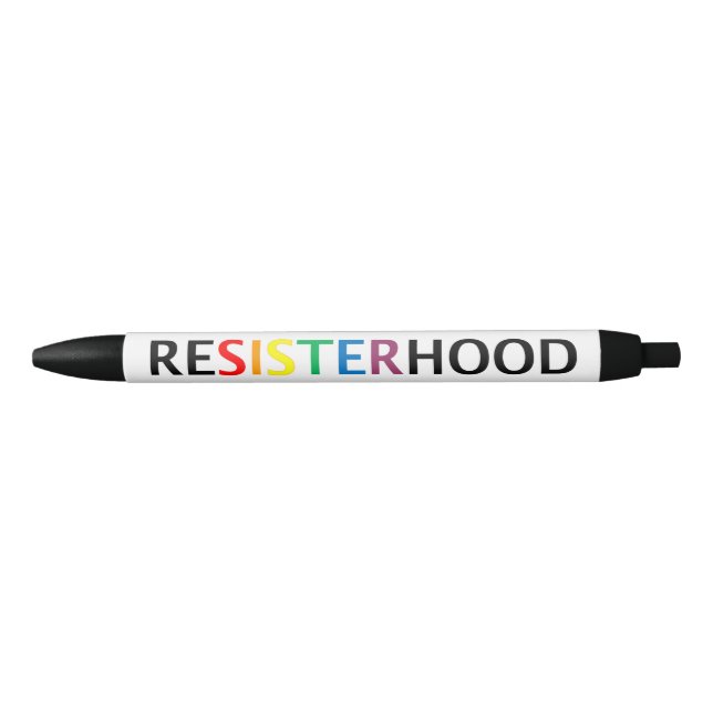 Noir stylo de resisterhood (Devant)