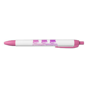 Noir stylo de technologie de vétérinaire