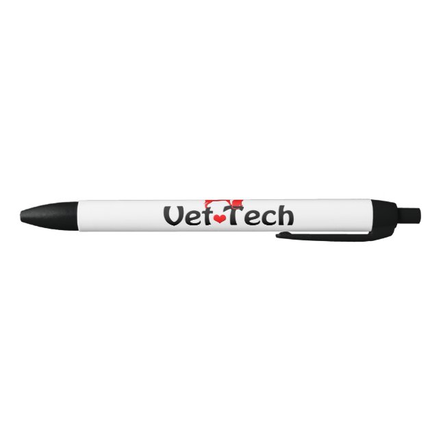 Noir stylo de technologie de vétérinaire (Bas)