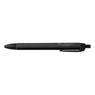 Noir Stylo d'édition Hill Weiser