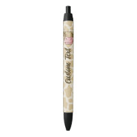 Stylo d'encre à tête de vache