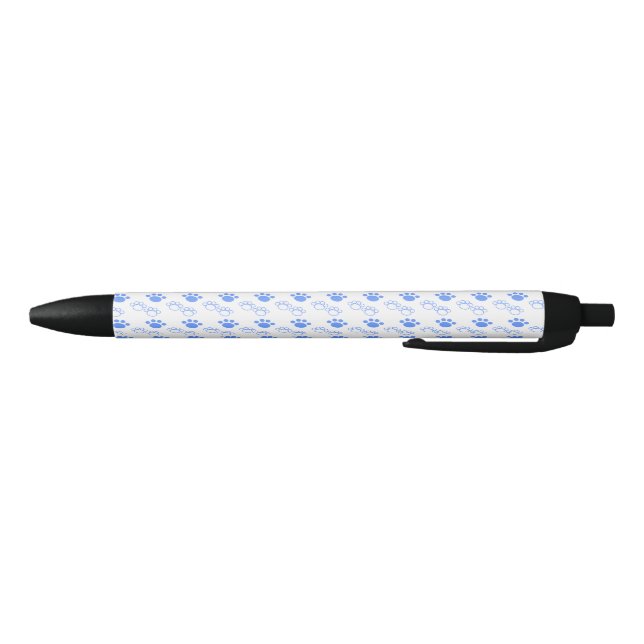Noir Stylo d'encre bleu et blanc (Bas)