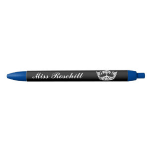 Noir Stylo d'encre Couronne de style personnalisé