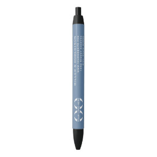 Noir Stylo d'encre de marque Blue Corporate