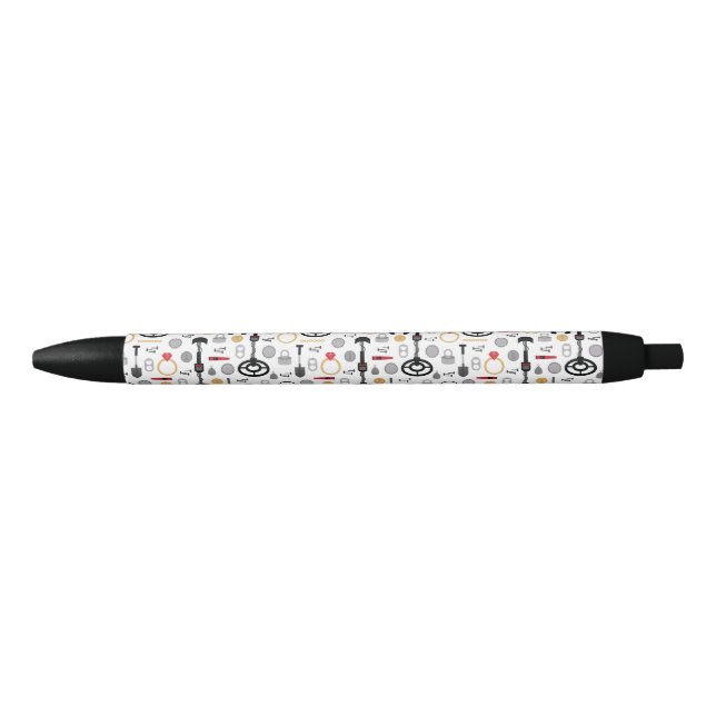 Noir Stylo d'encre noire (Devant)