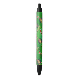 Noir Stylo d'encre noire de Noël Giraffe