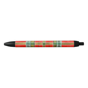 Noir Stylo d'encre noire MAC BAIN TARTAN