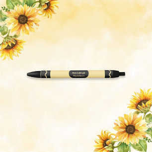 Noir Stylo d'encre noire Monogramme couleur crayon