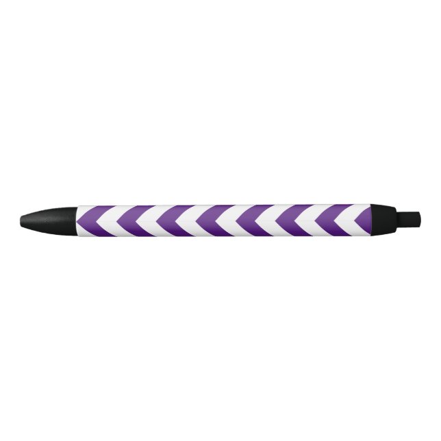 Noir Stylo d'encre noire Motif coloré (Devant)