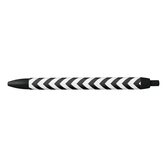 Noir Stylo d'encre noire Motif coloré (Devant)